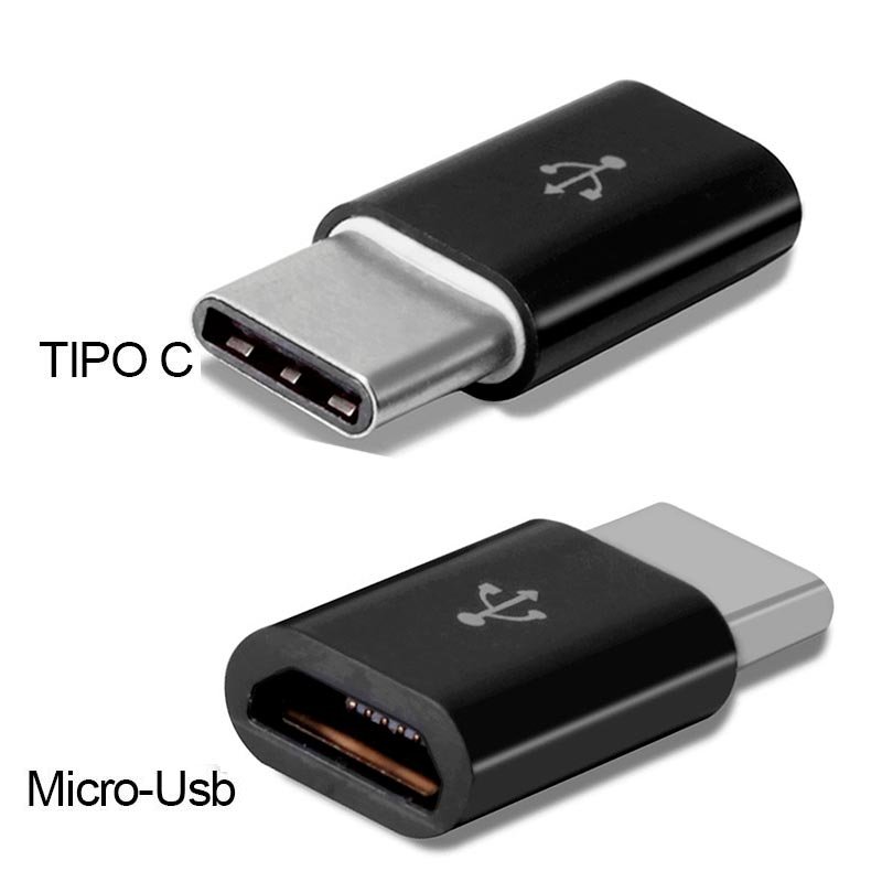 Adaptador Conector Micro-usb a Tipo C (Universal) ServiPhone