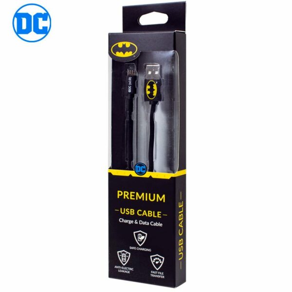 Cable USB Licencia DC Batman Universal Micro-USB ServiPhone
