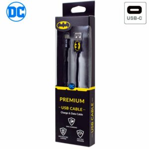 Cable USB Licencia DC Batman Universal Tipo C ServiPhone