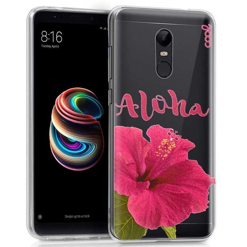 Carcasa Xiaomi Redmi 5 Plus Clear Aloha ServiPhone