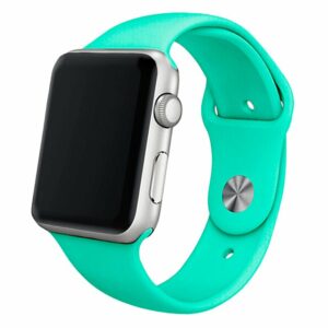 Correa Apple Watch Series 1 / 2 / 3 / 4 / 5 / 6 / SE (38 / 40 mm) Goma Mint ServiPhone