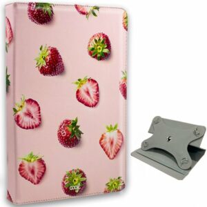 Funda Ebook Tablet 10 pulgadas Universal Dibujos Fresas ServiPhone