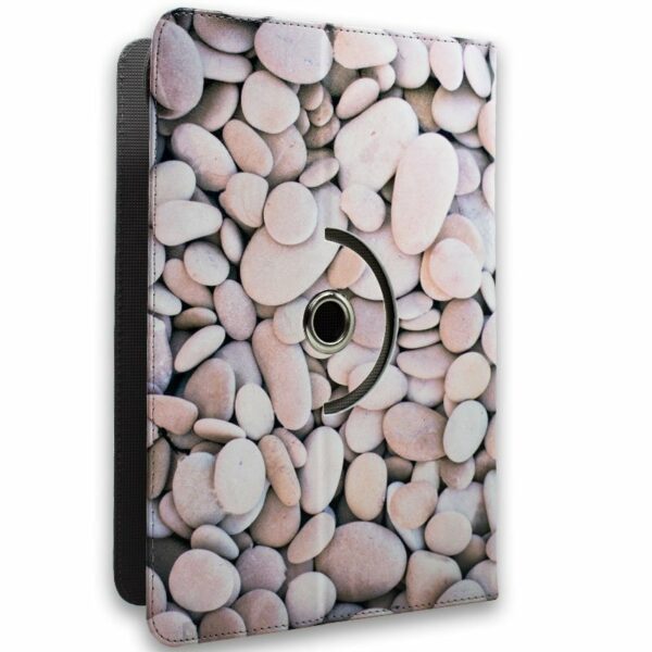 Funda Ebook Tablet 10 pulgadas Universal Dibujos Piedras ServiPhone