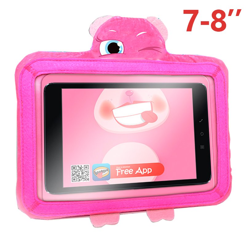 Funda Ebook / Tablet 8 pulgadas Universal Wise-Pet Rosy Rosa + App ServiPhone