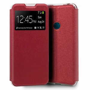 Funda Flip Cover Alcatel 1S (2020) / Alcatel 3L (2020) Liso Rojo ServiPhone