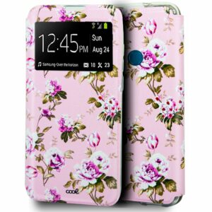 Funda Flip Cover Alcatel 1SE (2020) Dibujos Flores ServiPhone