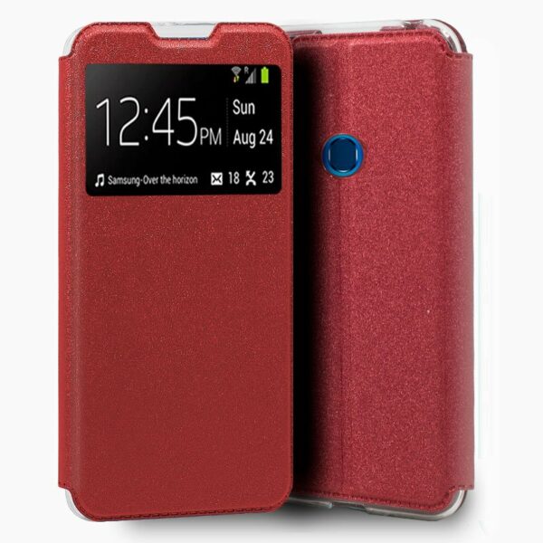 Funda Flip Cover Samsung A207 Galaxy A20s Liso Rojo ServiPhone