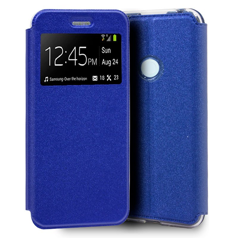 Funda Flip Cover Xiaomi Redmi Note 8T Liso Azul ServiPhone