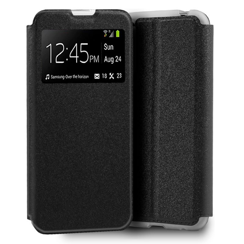 Funda Flip Cover ZTE Blade A5 2020 Negro ServiPhone