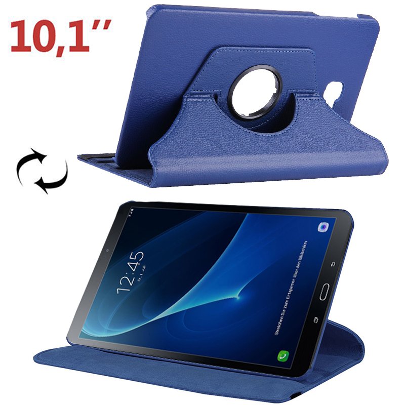 Funda Samsung Galaxy Tab A (2016 / 2018) T580 / T585 Polipiel Liso Azul 10.1 pulg ServiPhone