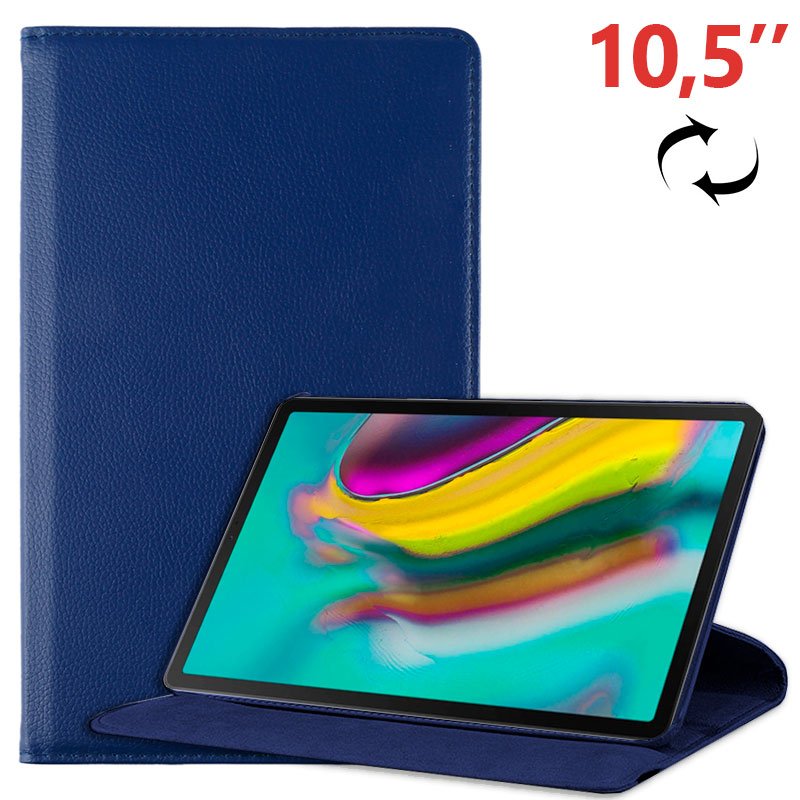 Funda Samsung Galaxy Tab S5e T720 / T725 Polipiel Azul 10.5 pulg ServiPhone