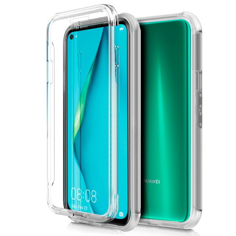 Funda Silicona 3D Huawei P40 Lite (Transparente Frontal + Trasera) ServiPhone