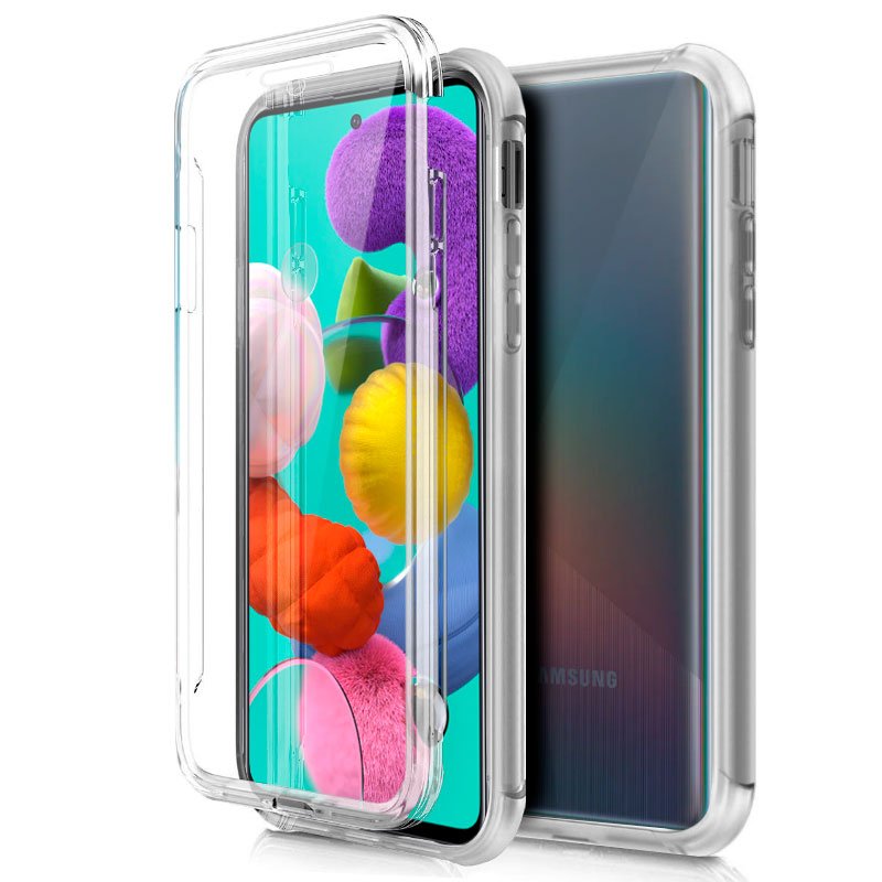 Funda Silicona 3D Samsung A515 Galaxy A51 (Transparente Frontal + Trasera) ServiPhone