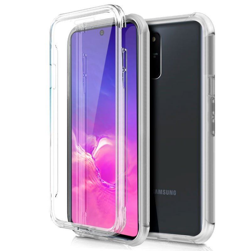 Funda Silicona 3D Samsung G770 Galaxy S10 Lite (Transparente Frontal + Trasera) ServiPhone