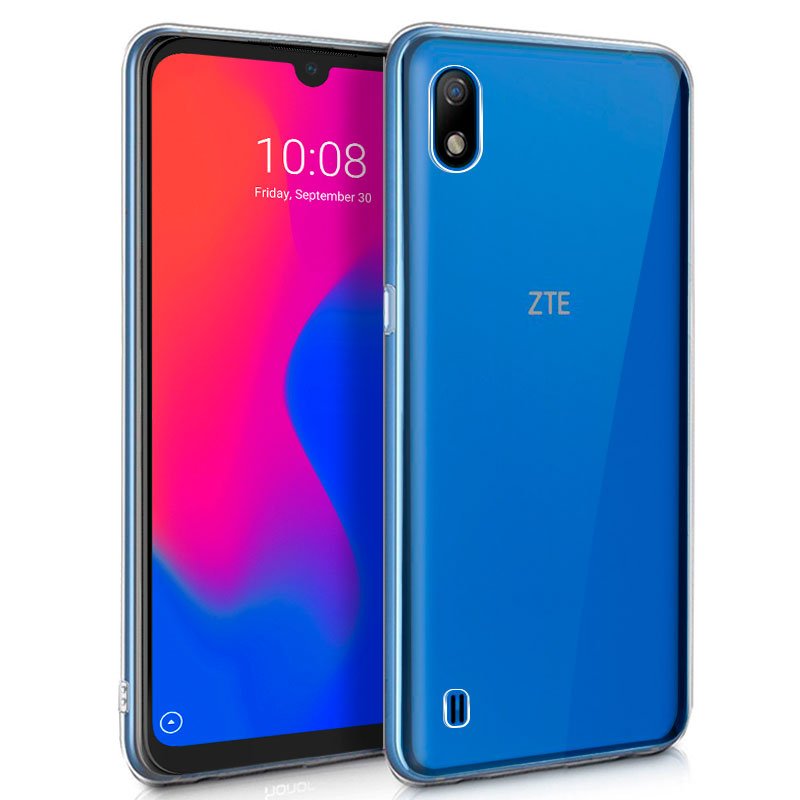 Funda Silicona ZTE Blade A7 2019 (Transparente) ServiPhone