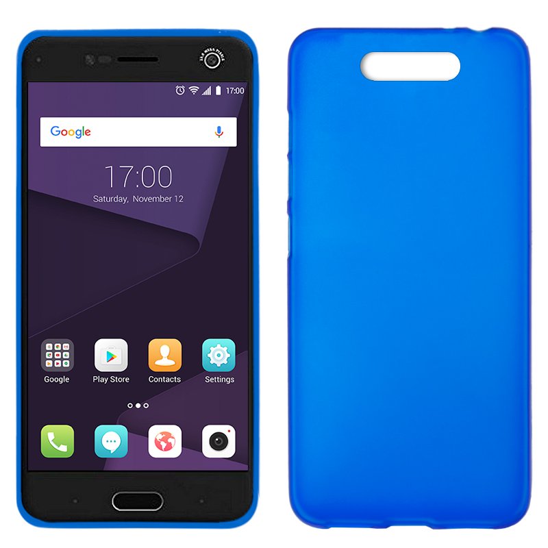 Funda Silicona ZTE Blade V8 (Azul) ServiPhone