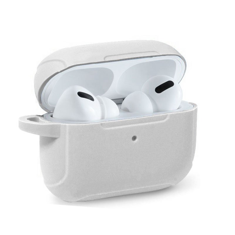 Funda Soft Silicona Apple Airpods Pro (Blanco) ServiPhone