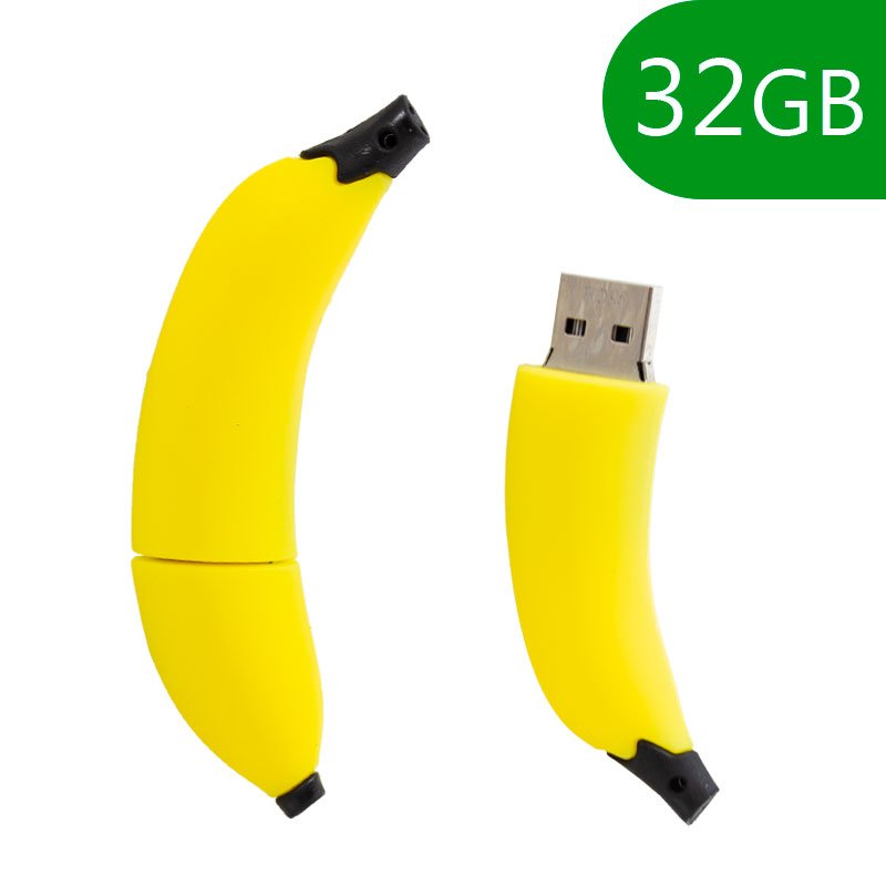 Pen Drive USB x32 GB Silicona Banana ServiPhone