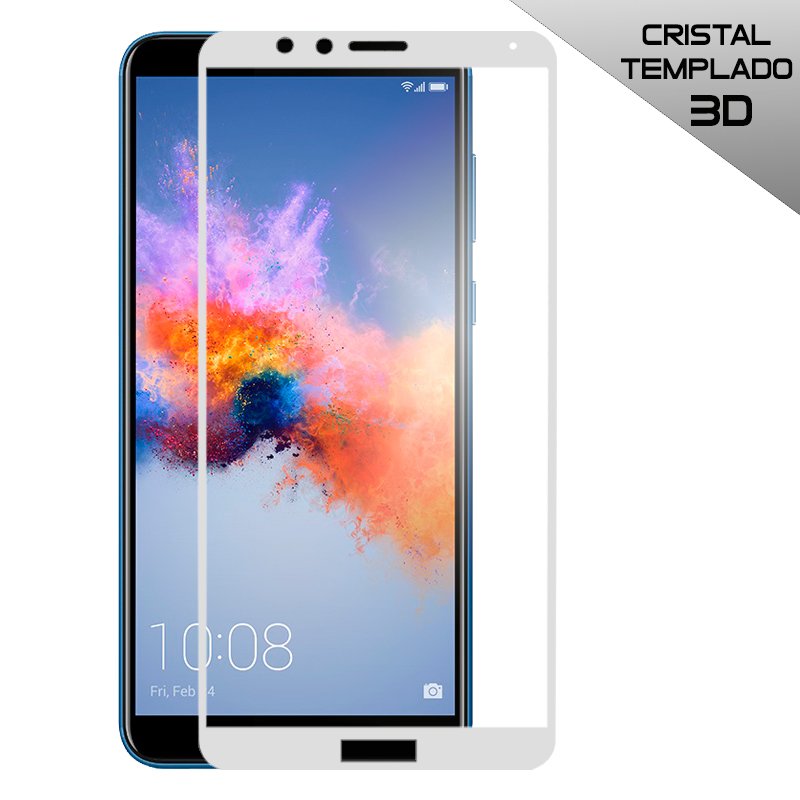 Protector Pantalla Cristal Templado Huawei Honor 7X (3D Blanco) ServiPhone