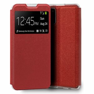 Funda COOL Flip Cover para Samsung A025 Galaxy A02s Liso Rojo ServiPhone