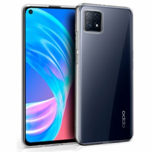 Funda COOL Silicona para Oppo A73 5G (Transparente) ServiPhone