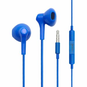 Auriculares 3,5 mm COOL Bora Stereo Con Micro Azul ServiPhone