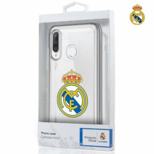 Carcasa COOL para Huawei P30 Lite Licencia Fútbol Real Madrid Transparente ServiPhone