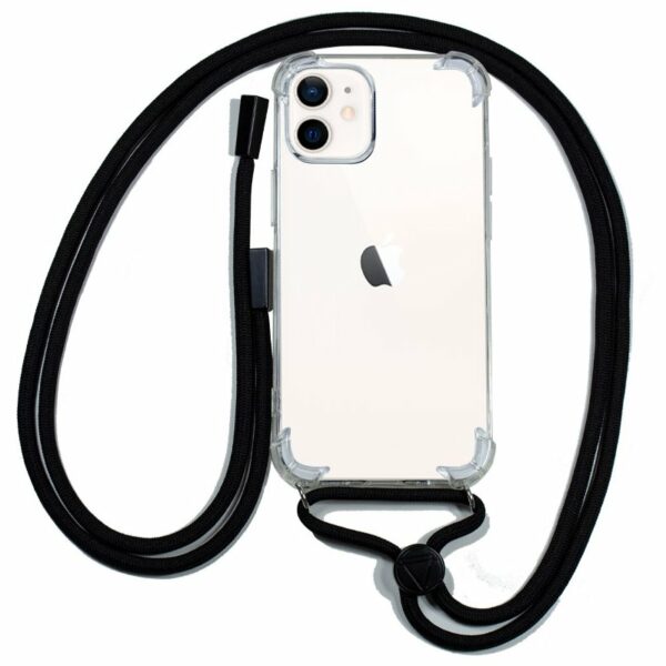 Carcasa COOL para iPhone 12 mini Cordón Negro ServiPhone