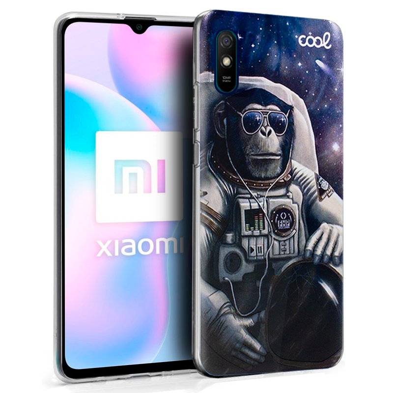 Xiaomi Redmi 9A / 9AT Funda Gel Tpu Silicona transparente dibujo