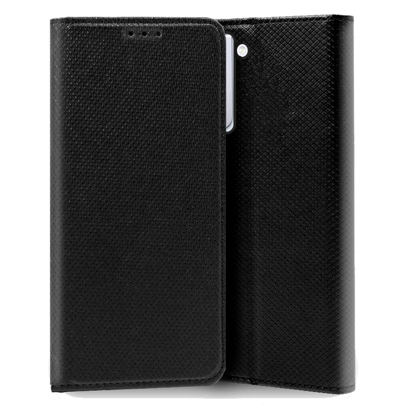 Funda COOL Flip Cover para Samsung G996 Galaxy S21 Plus Liso Negro ServiPhone