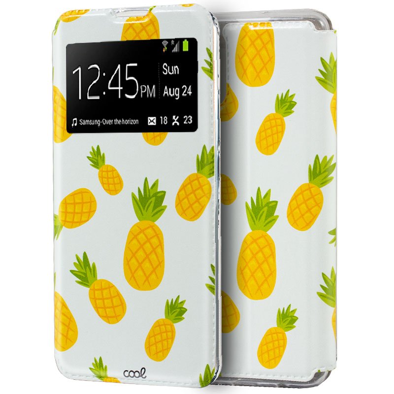 Funda COOL Flip Cover para Samsung N770 Galaxy Note 10 Lite Dibujos Piñas ServiPhone