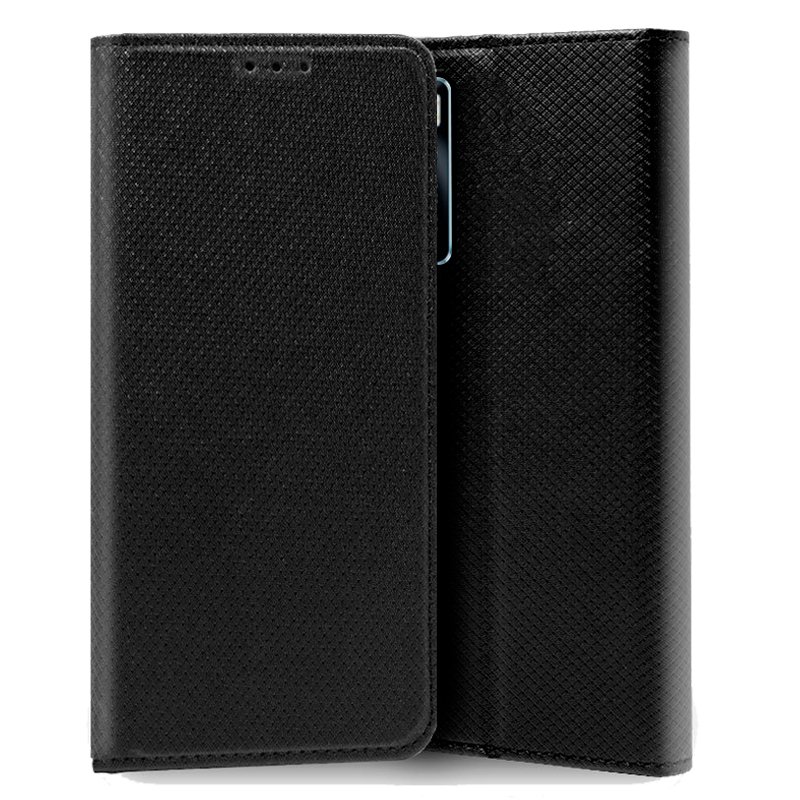 Funda COOL Flip Cover para Vivo Y70 Liso Negro ServiPhone