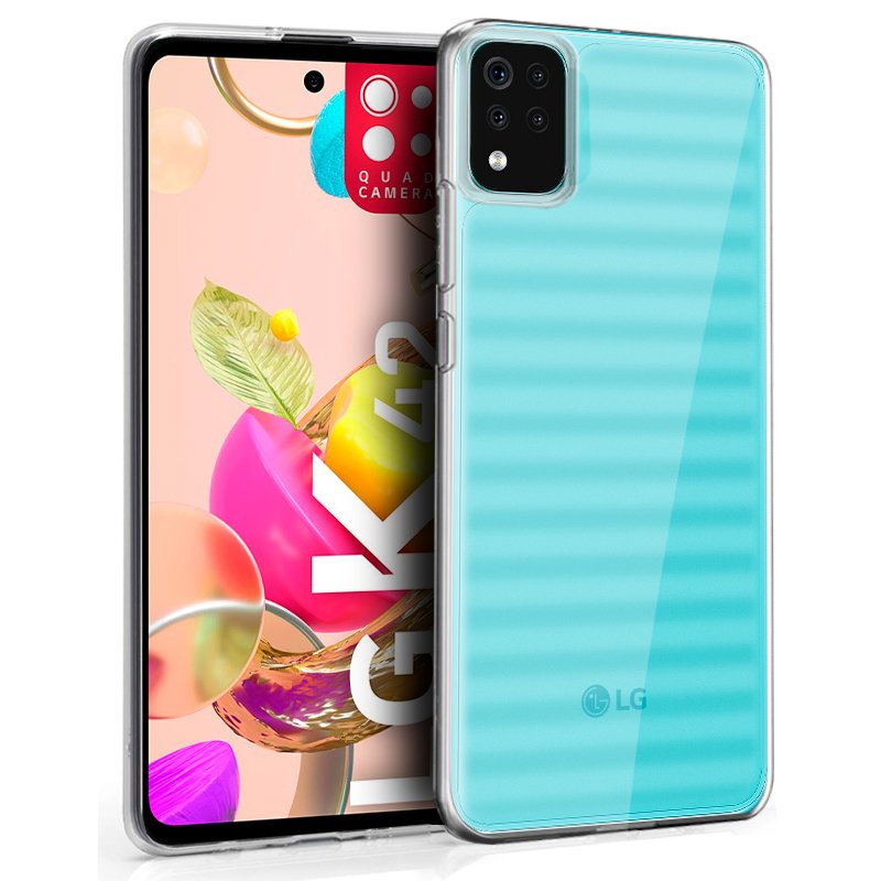 Funda COOL Silicona para LG K42 / K52 (Transparente) ServiPhone