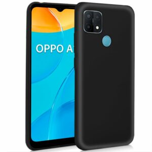 Funda COOL Silicona para Oppo A15 / A15s (Negro) ServiPhone