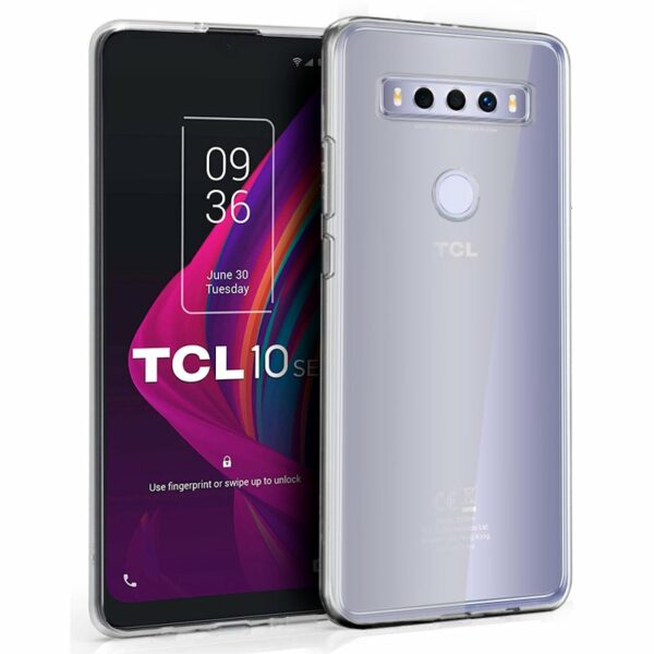Funda COOL Silicona para TCL 10SE (Transparente) ServiPhone