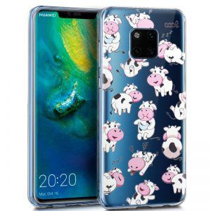 Carcasa COOL para Huawei Mate 20 Pro Clear Vacas ServiPhone