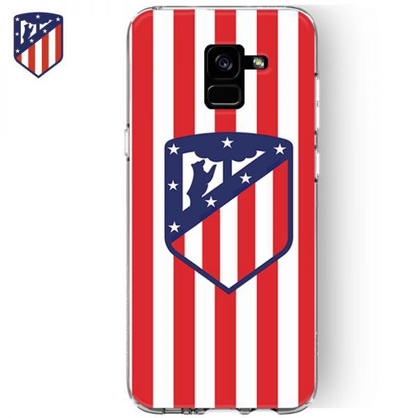 Carcasa COOL para Samsung A530 Galaxy A8 (2018) Licencia Fútbol Atlético Madrid ServiPhone