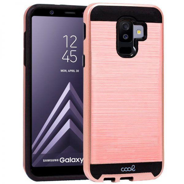 Carcasa COOL para Samsung A605 Galaxy A6 Plus Aluminio (Rosa) ServiPhone