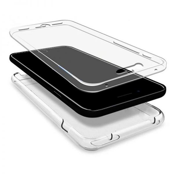 Funda COOL Silicona 3D para Huawei P30 (Transparente Frontal + Trasera) ServiPhone